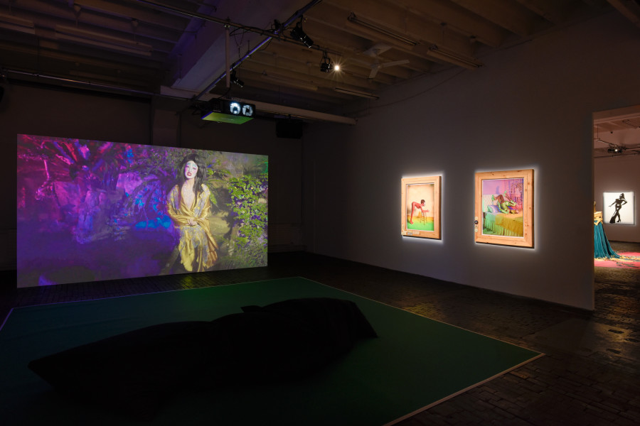 Exhibition view of Chrysalis: The Butterfly Dream at Centre d’Art Contemporain Genève (January 25‒June 4, 2023). © Centre d’Art Contemporain Genève. Photo: Mathilda Olmi