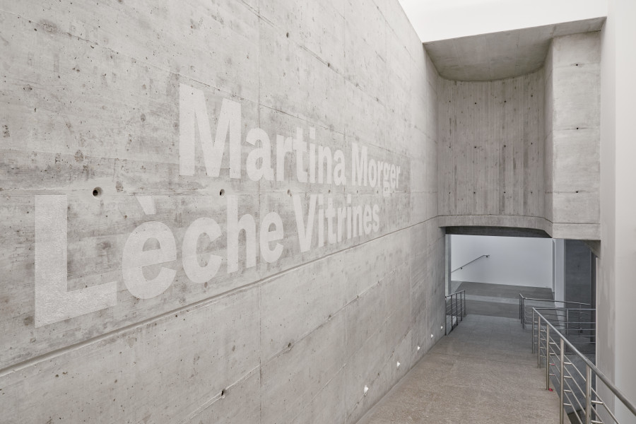 Martina Morger, Lèche Vitrines, Installationsansicht Kunstmuseum St.Gallen, Foto: Fabienne Watzke