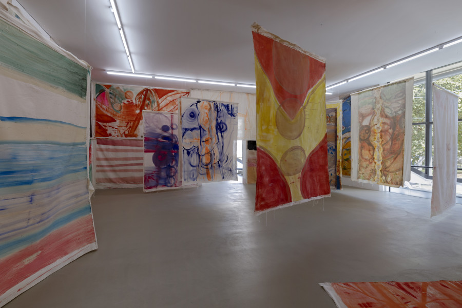 Vivian Suter, Ausstellungsansicht, Kunstmuseum Basel | Gegenwart. Photo Credit: Gina Folly