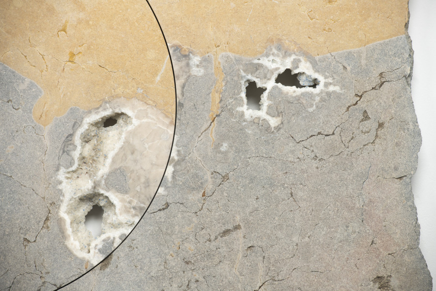 Exhibition view, Alexandre Joly, Double Rainbow, Wilde, 2022. Photo: Greg Clement