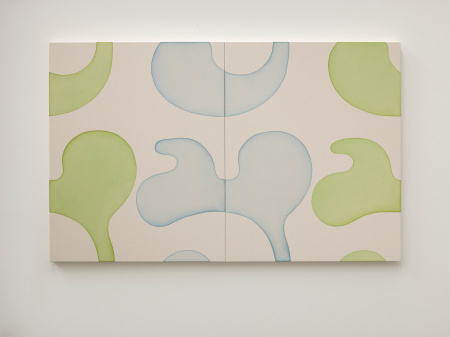 Installation View, Landon Metz: EUPHORIA at von Bartha, Basel, 6 March – 8 May 2021. Image courtesy the artist and von Bartha. Photo: Simon Schwyzer.