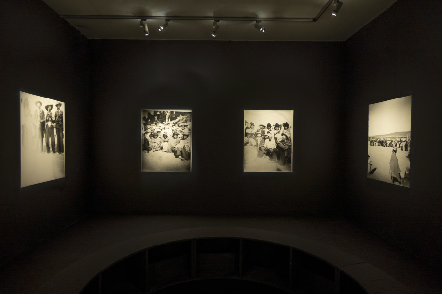 Exhibition view of Across the Policed World: A Transnocturnal Huayño at Centre d’Art Contemporain Genève (March 5, 2022‒May 1, 2022). © Centre d’Art Contemporain Genève. Photo: Julien Girard