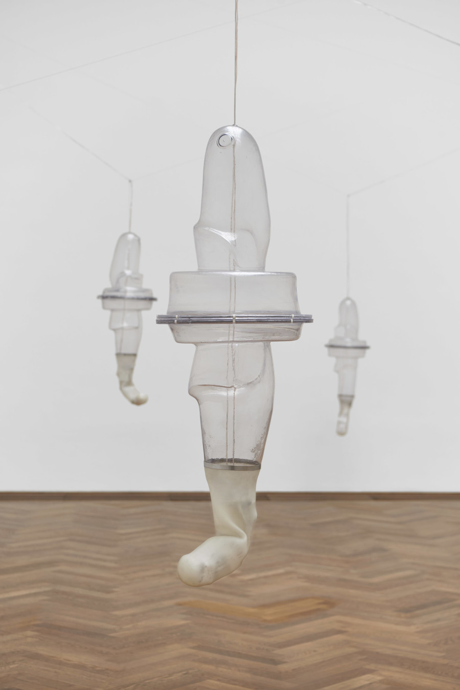 Exhibition view, Berenice Olmedo, Hic et Nunc, Kunsthalle Basel, 2022. Photo: Philipp Hänger / Kunsthalle Basel. All works courtesy the artist and Jan Kaps, Cologne