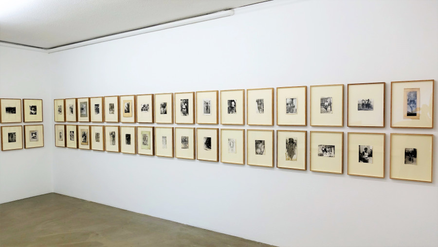 Installation view, Miroslav Tichy, 69 works, Galerie Nicola Von Senger, 2022.