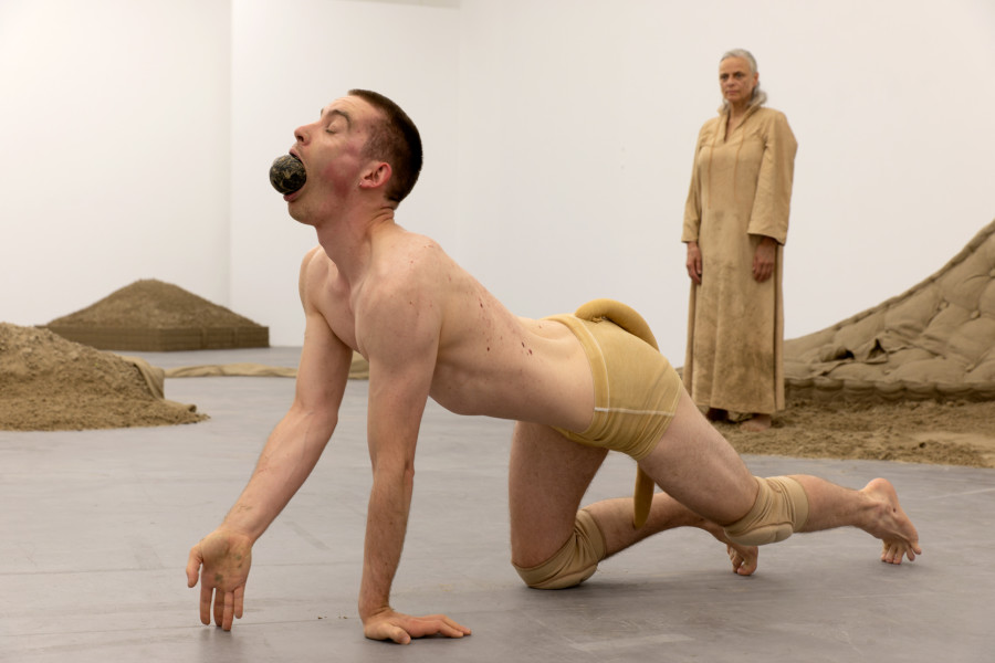 Installation view ‘OUTREMONDE: Dream Hunters – Théo Mercier, Luma Westbau, Zurich, 2022. Photos: Erwan Fichou