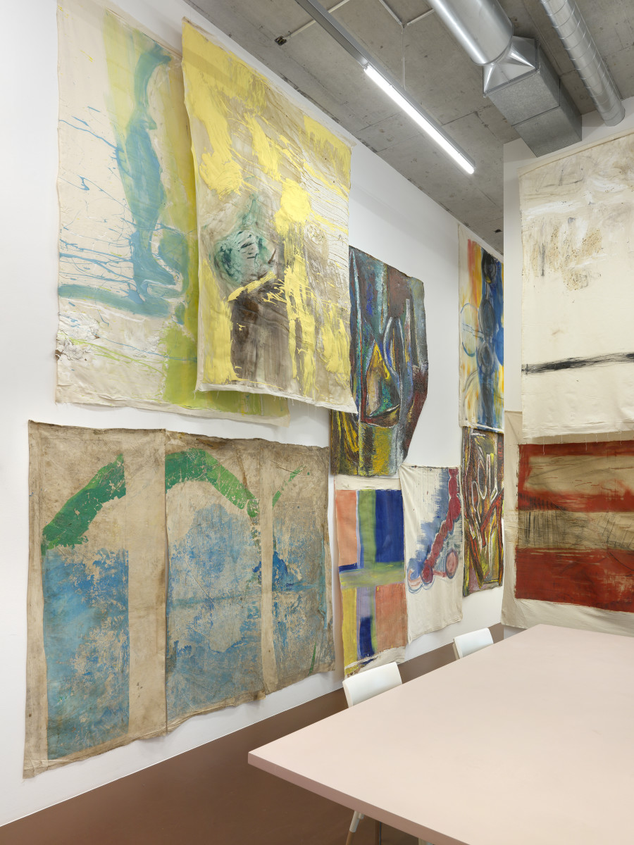 Vivian Suter, Frank = Panchito, 09 February - 26 March 2022, Opening Tuesday, 8 February, 6 - 8 pm. Karma International, Weststrasse 75, Zurich. Photo credit: Annik Wetter. Courtesy of the artist and Karma International Zurich