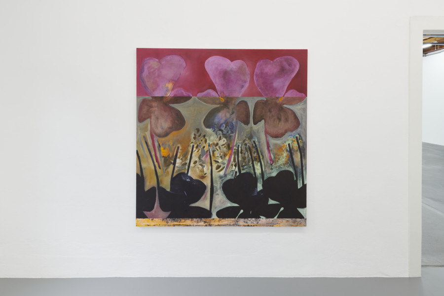 Nora Kapfer, Untitled (Oleander III), 2021. Photo : Guillaume Python. Courtesy Kunsthalle Friart Fribourg