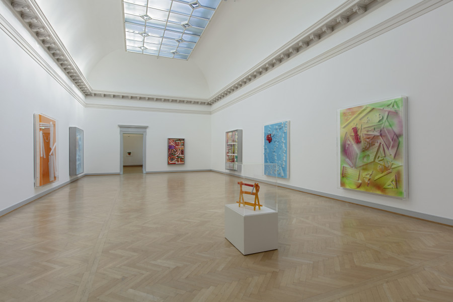 St. Andreas Slominski, Installation view, Kunstmuseum St.Gallen, Photo: Stefan Rohner, © Andreas Slominski
