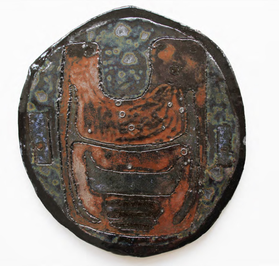 Sarah Lehnerer, Spaceship, 2021, Ceramics / Photo: CE / Courtesy: the Artist and Kirchgasse Gallery