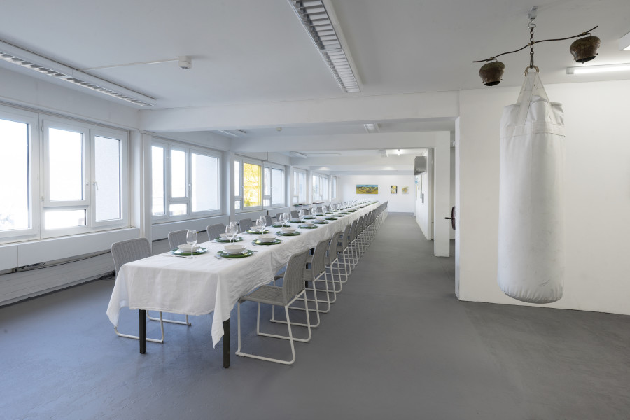 Installation view, Spring Equinox, suns.works. 2022 courtesy the artists and suns.works. Photography: Claude Barrault