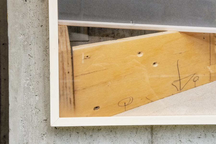 Herbert Weber: Umgehen von Tatsachen (Bypassing Facts), Lemme, Sion, Switzerland, Curator: Josiane Imhasly, Photo credit: Romain Iannone, 2022