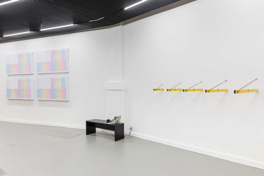 Exhibition view, VON DEN DINGEN, Kunsthalle Luzern, 2022. Photo credit: Kilian Bannwart