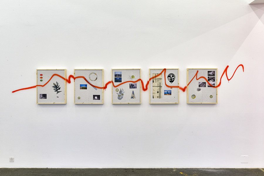 Simon Paccaud, Cellular 20, 2020. Courtesy: the artist. Photo: Kunst Halle Sankt Gallen, Sebastian Schaub