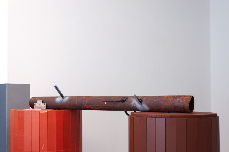 Manfred Pernice: Choccolé, Mai 36 Galerie, Installation view, 2022, Photo credits: Aramis Navarro