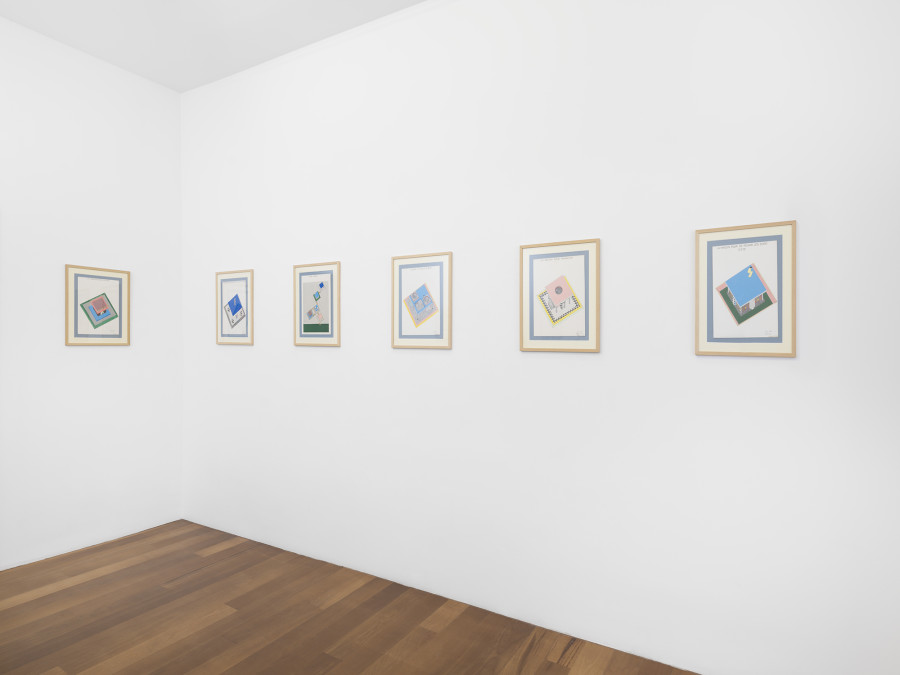 Exhibition view, Derrière la mémoire, xippas, 2022. Photo credit: Julien Gremaud