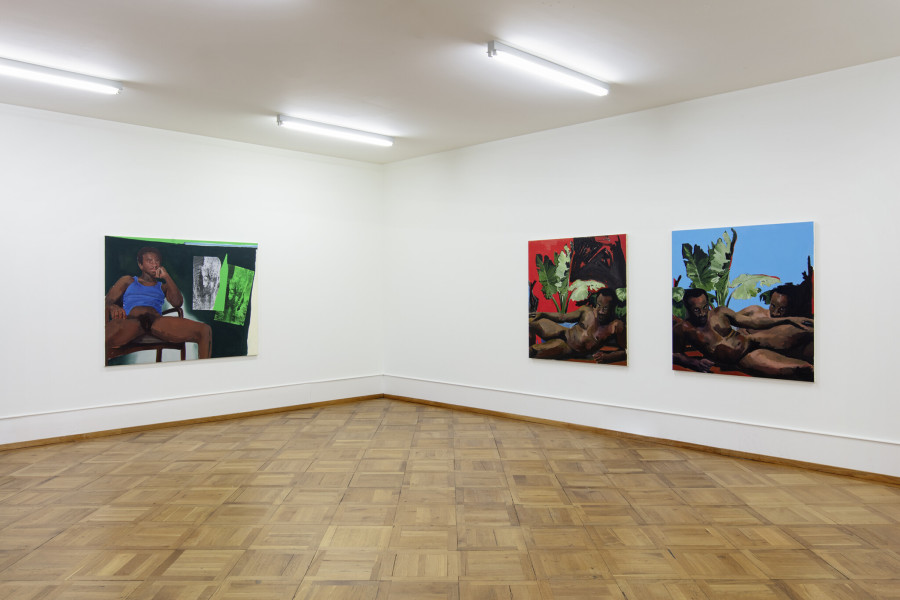 Kudzanai-Violet Hwami, exhibition view, Kunsthaus Centre d’art Pasquart 2022. Photos: Stefan Rohner. © Kudzanai-Violet Hwami. Courtesy the artist and Victoria Miro