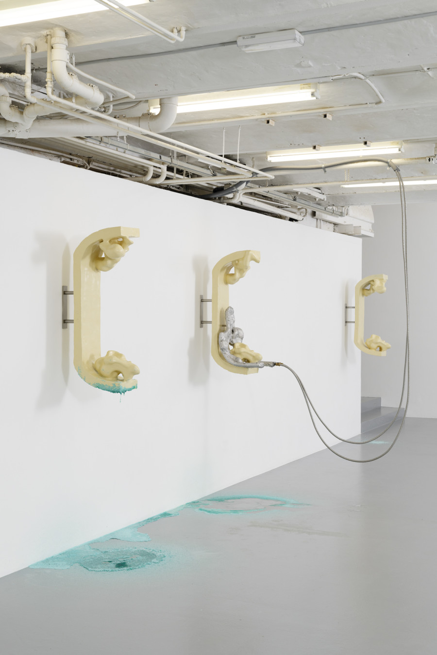 Exhibition view, Isabelle Andriessen, BUNK, CAN Centre d’art Neuchâtel, 2021. Photography: Aurélien Mole / all images copyright and courtesy of the artist and CAN Centre d’art Neuchâtel.