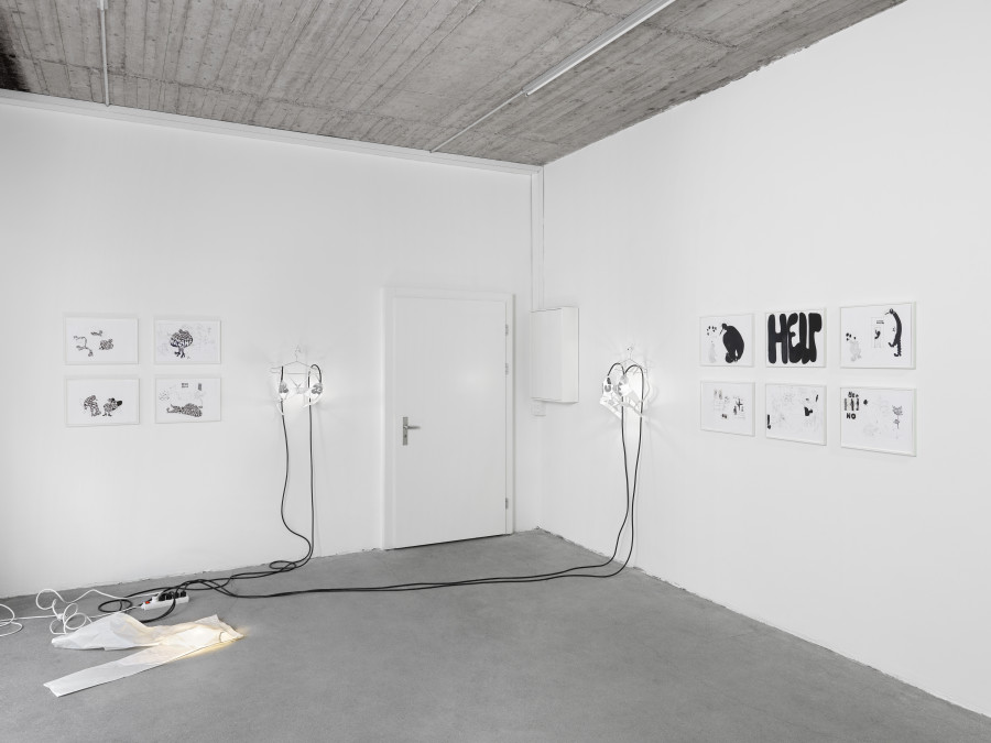 Mélanie Matranga Notes Installation views Karma International, Zurich 2022 Courtesy of the artist and Karma International, Zurich, Photos: Annik Wetter.