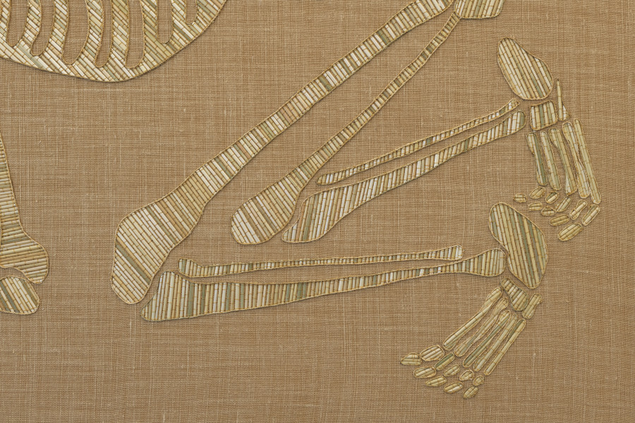 Gina Proenza, Dormant Season (Detail), 2023. Photo: Kunst Halle Sankt Gallen, Sebastian Schaub. Courtesy of the artist and Kunst Halle Sankt Gallen.