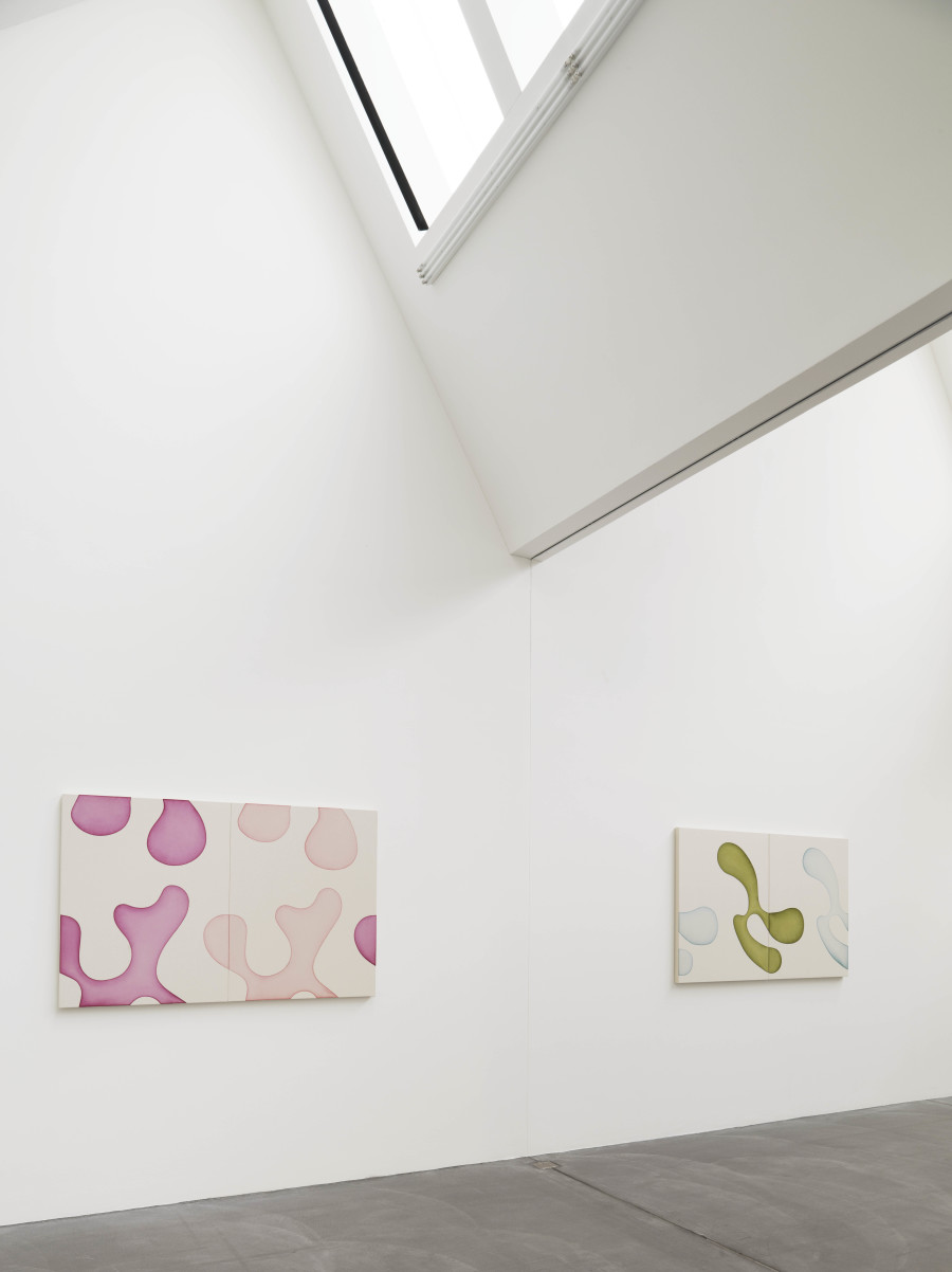 Installation View, Landon Metz: EUPHORIA at von Bartha, Basel, 6 March – 8 May 2021. Image courtesy the artist and von Bartha. Photo: Simon Schwyzer.