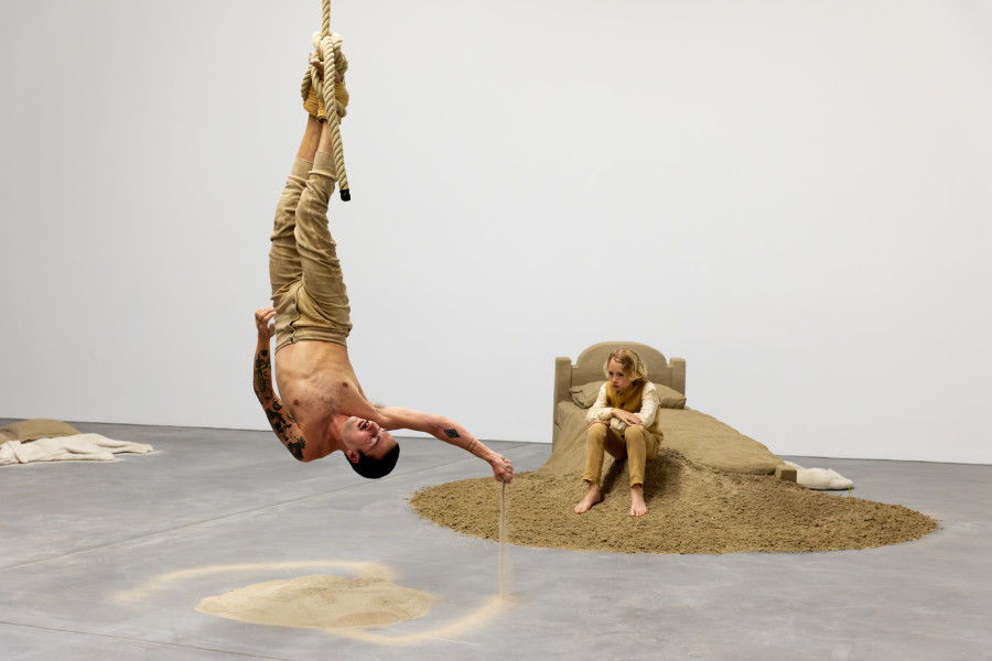 Installation view ‘OUTREMONDE: Dream Hunters – Théo Mercier, Luma Westbau, Zurich, 2022. Photos: Erwan Fichou