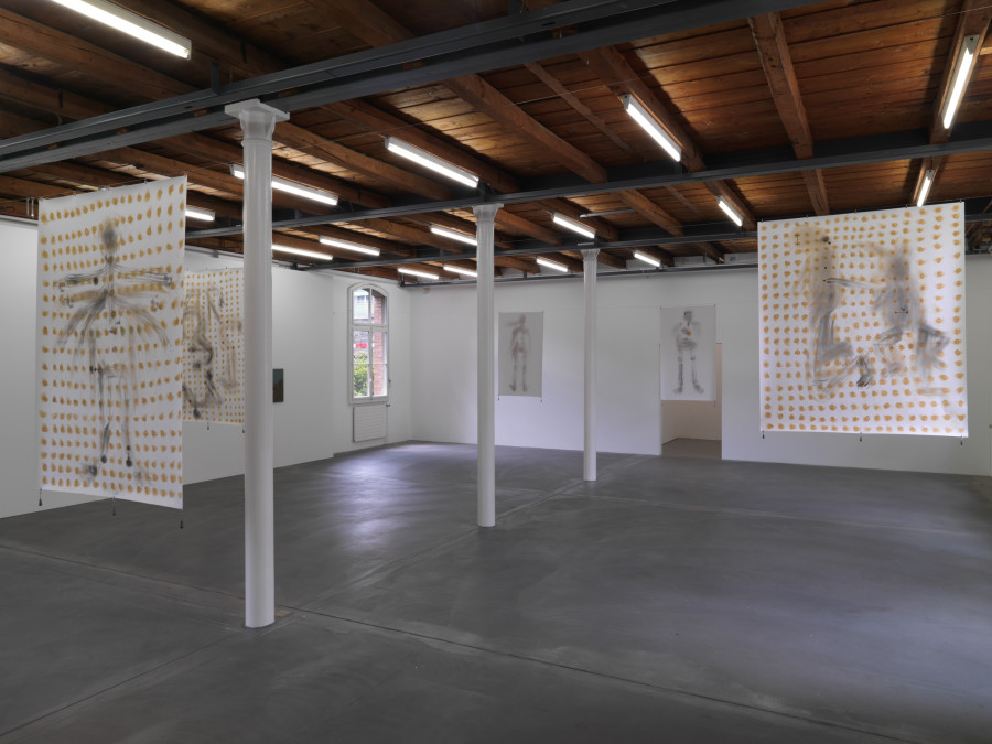 Exhibition view, Geogria Sagri, Case_L, Kunsthalle Friart Fribourg, 2022. Photo: Stathis Mamalakis. ©Georgia Sagri