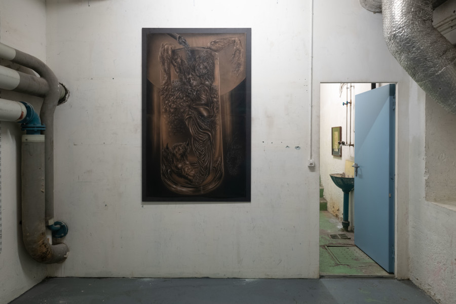 Exhibition view, Sibylle Ruppert, The Bible of Evil, Blue Velvet Projects, 2022. Photo credit: Flavio Karrer