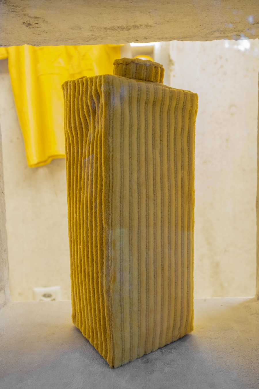 Installation view, COUPLE (Adam Cruces & Louisa Gagliardi), Fool’s Gold, Lemme, 2022. Photo credit: Romain Iannone, Sion