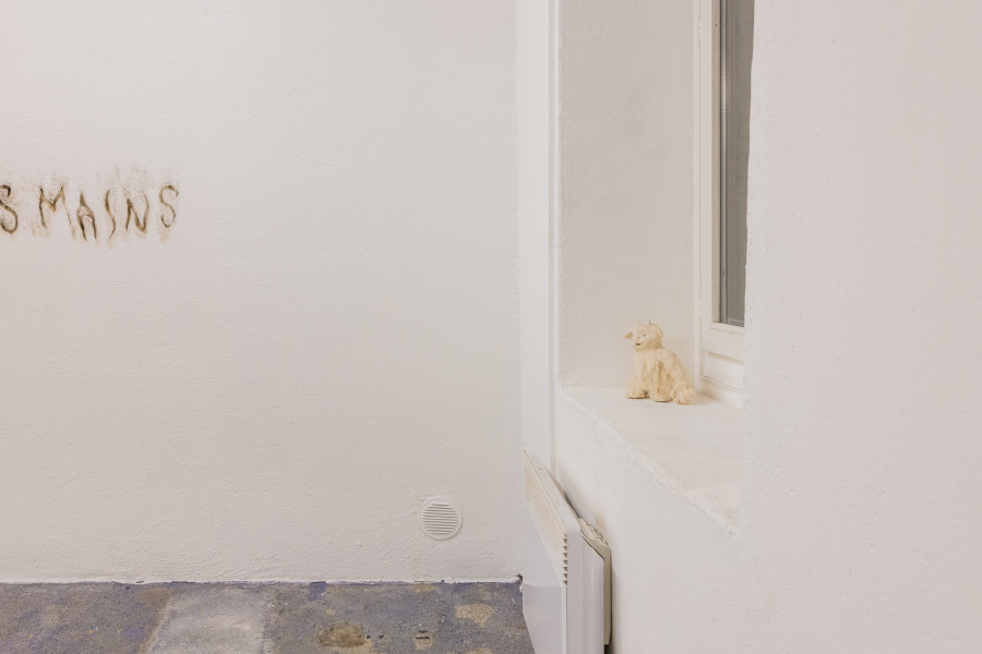 Exhibition view « Fusionner nos Ardeurxes » at WallStreet, Fribourg, 2022 / Photo: Julie Folly / Courtesy: the artist and WallStreet