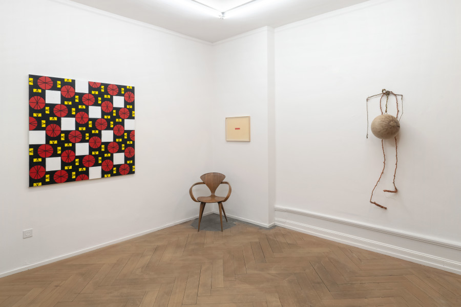 Installation view, WIRE, LINE & STRING, Mai 36 Galerie, 2022.