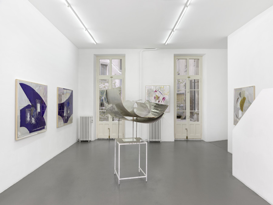 Exhibition view, Rudolf Polanszky, Reconstructions & Translinear Transformations, Galerie Mezzanin, 2022. Photo credit: Annik Wetter