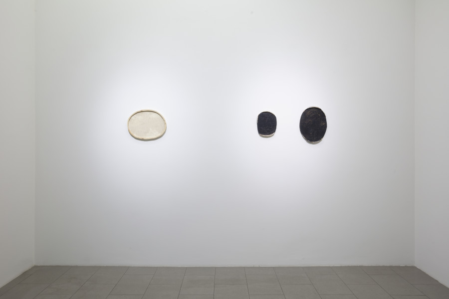 Installation view of Lawrence Carroll’s exhibition, Buchmann Galerie Lugano, 2022-2023, Buchmann Galerie Lugano and the estate of the artist, photo: Antonio Maniscalco