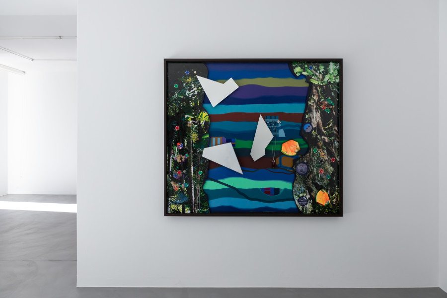 Exhibition view, Franz Ackermann, Mai 36 Galerie, 2022.