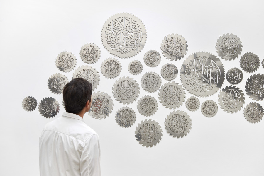 Mounir Fatmi, The Point of No Return, Wilde Basel, 2022, Photos by Philipp Hänger