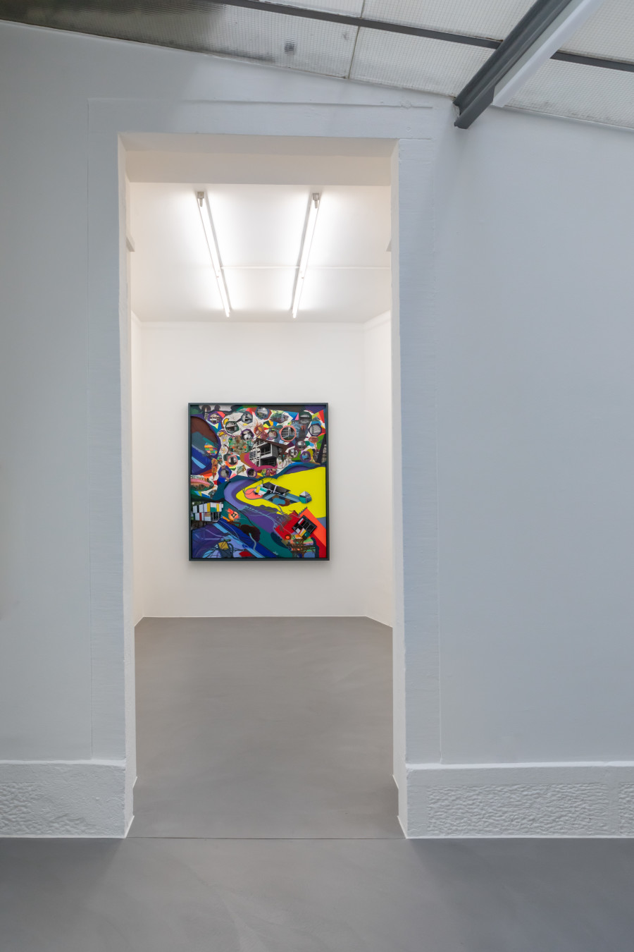 Exhibition view, Franz Ackermann, Mai 36 Galerie, 2022.