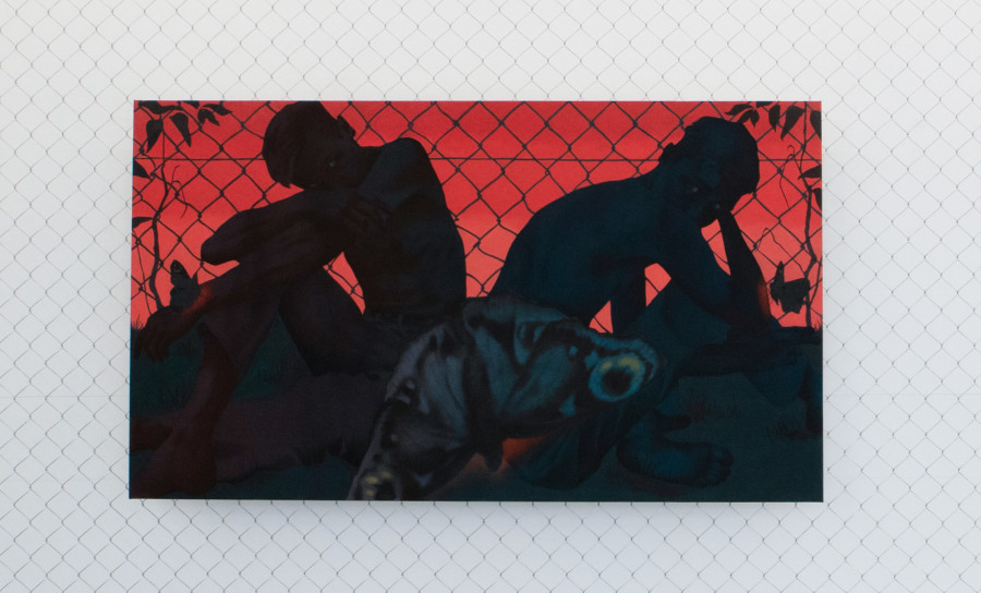 Exhibition view, David Weishaar, The Rose is without ‘Why’, KALI Gallery, 2022. Photo credit @vogeleye and @KALI Gallery Lucerne