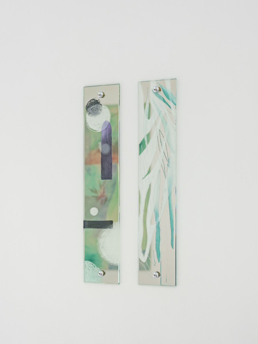 Zoé de Soumagnat, The water doubly sleep, installation view, 2022