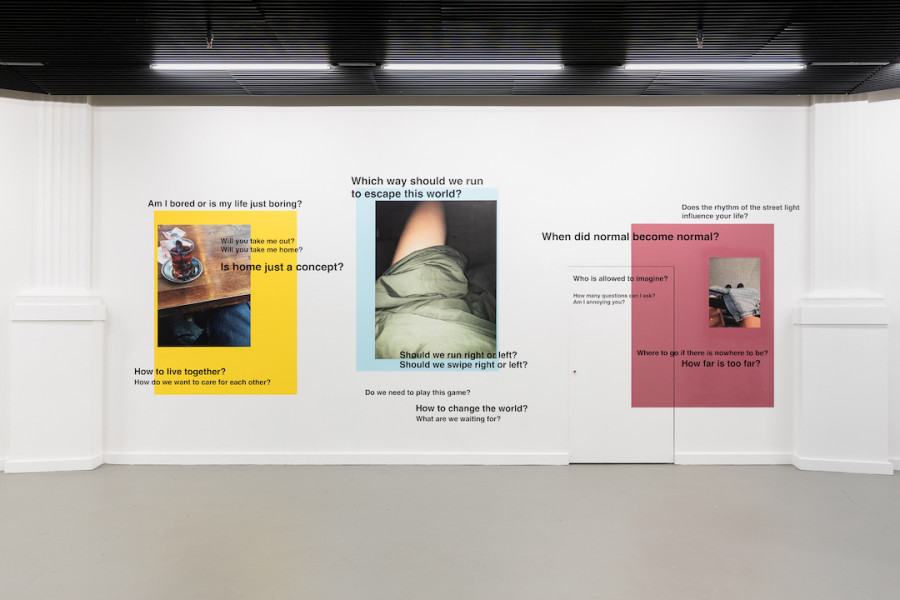 Mirjam Steffen, DURCH DIE LINSE, Kunsthalle Luzern, 2023. Photo credit: Kilian Bannwart