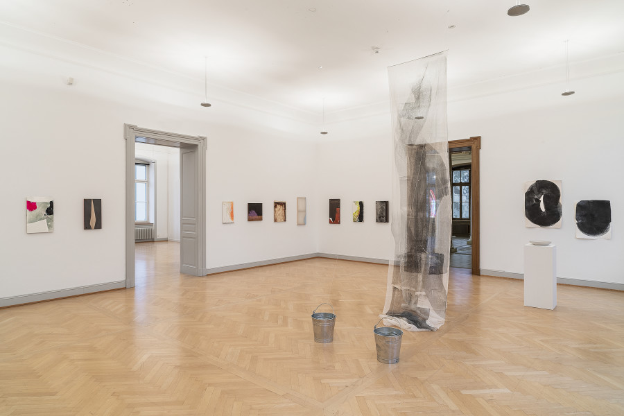 Heimspiel 2021, Installationsansicht, Kunstmuseum St.Gallen, Foto: Anna-Tina Eberhard