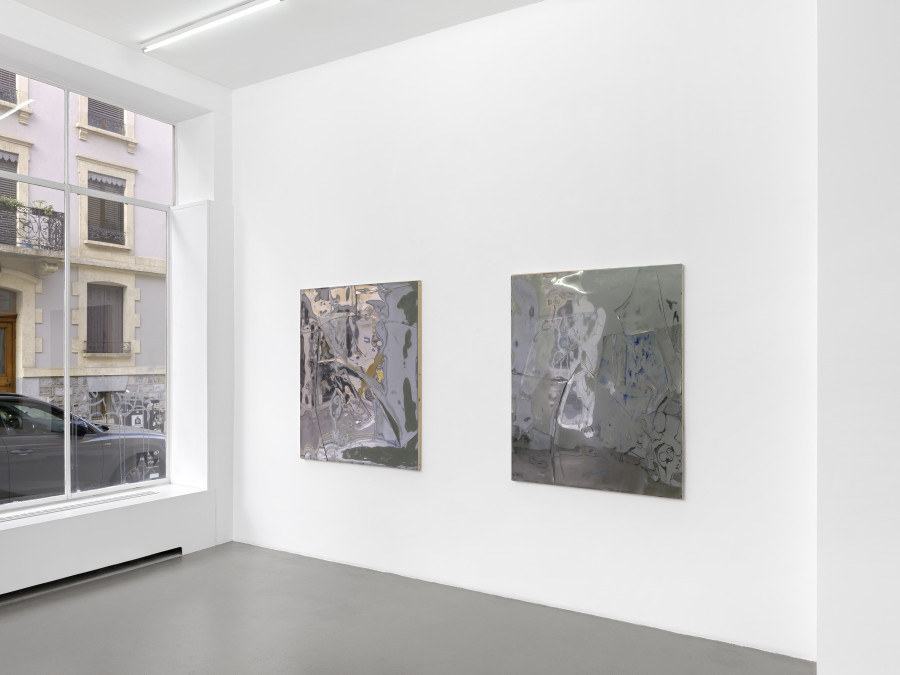 Exhibition view, Rudolf Polanszky, Reconstructions & Translinear Transformations, Galerie Mezzanin, 2022. Photo credit: Annik Wetter