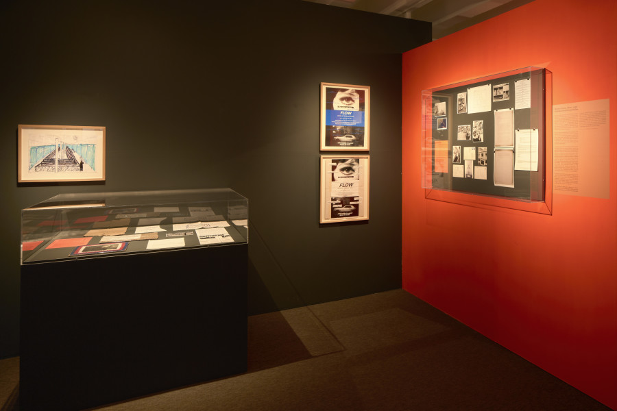 Exhibition view, Fri Art was born from the void, the Spirit of a Kunsthalle, Musée d'art et d'histoire de Fribourg, 2021