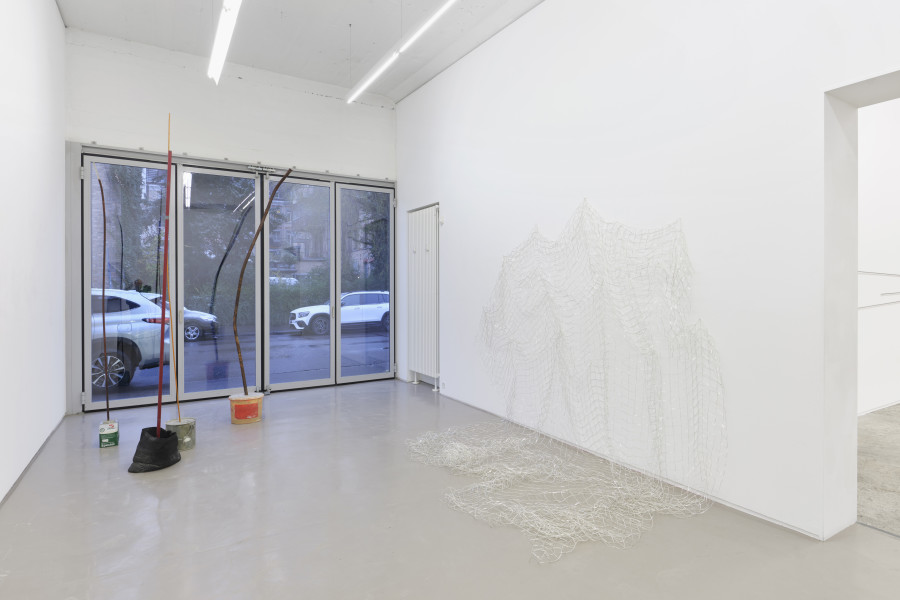 Exhibition view, Affinities, Galerie Mark Müller, 2022. Photo: Conradin Frei