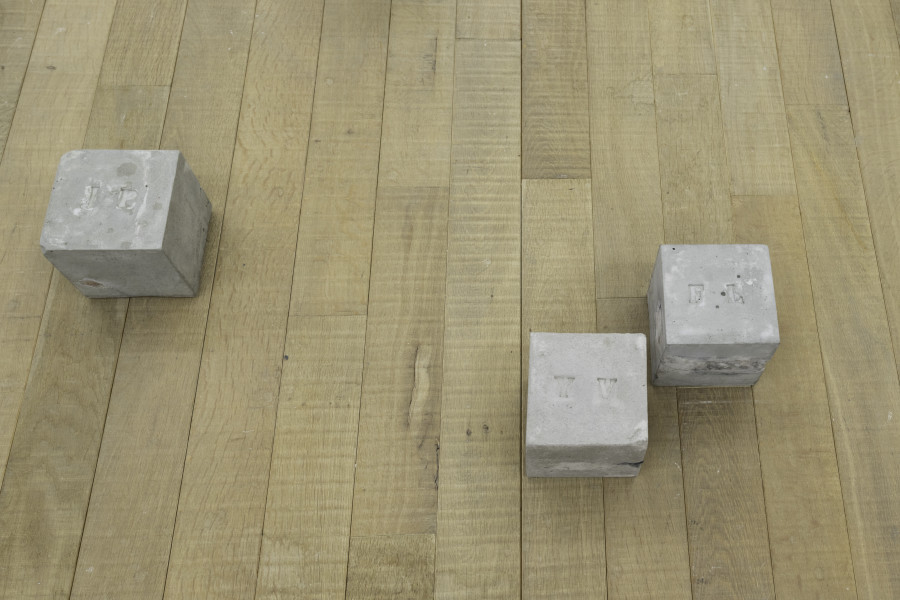 Exhibition views: Teresa Margolles – "Estorbo", Galerie Peter Kilchmann, Zurich, Switzerland, 2022. Courtesy the artist and Galerie Peter Kilchmann, Zurich. Photos: Sebastian Schaub