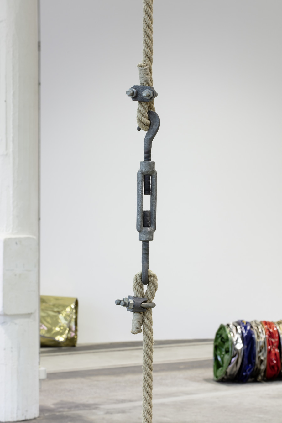 Birgit Werres, Let’s play it, Rolf !, Installationsansicht Kunstzone Lokremise, Kunstmuseum St.Gallen, Foto: Stefan Rohner