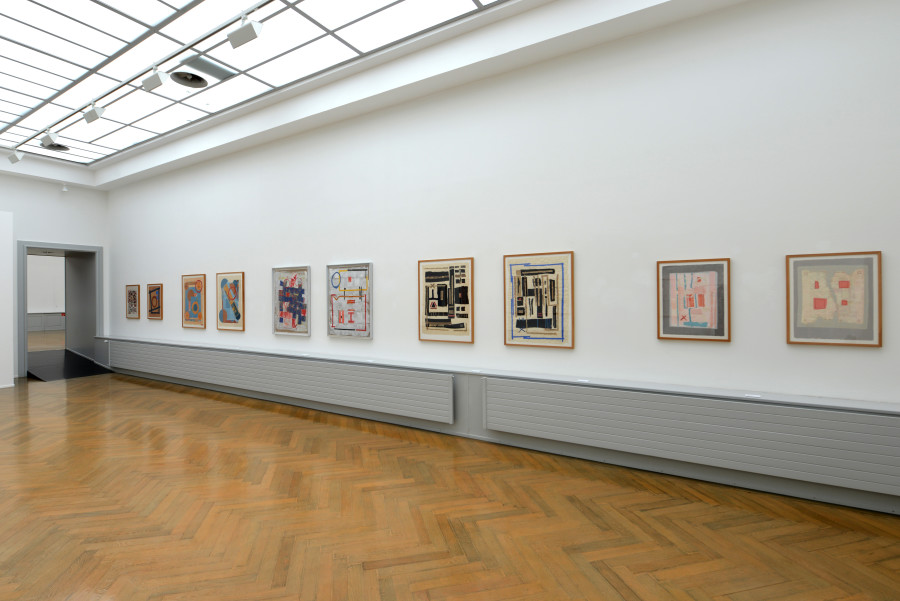 Exhibition view, Jeanne-Odette, Points de repère, MBA, 2020 - 2021