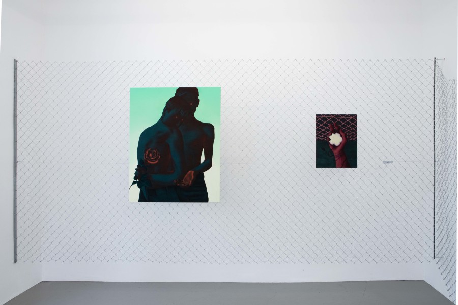 Exhibition view, David Weishaar, The Rose is without ‘Why’, KALI Gallery, 2022. Photo credit @vogeleye and @KALI Gallery Lucerne