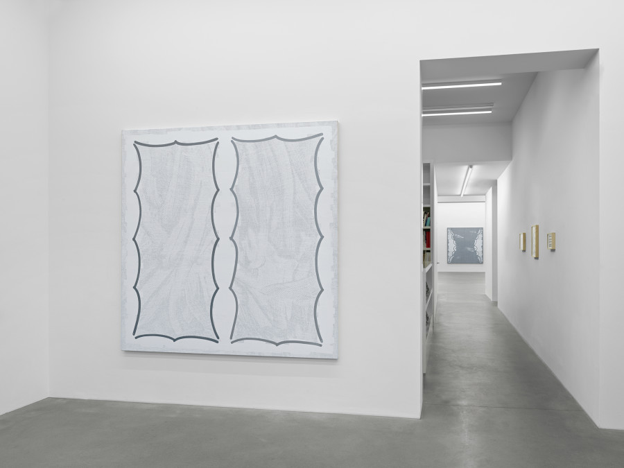 Installation view, Amy Feldman, Goodnight Light, Galerie Eva Presenhuber, Waldmannstrasse, Zurich, 2022 © Amy Feldman Courtesy the artist and Galerie Eva Presenhuber Photo: Stefan Altenburger Photography, Zürich