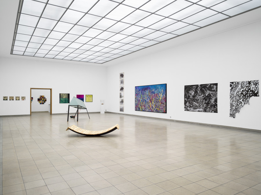 Kunstschaffen Glarus 2022 (A-L), exhibition view, Kunsthaus Glarus, 2022. Photo: Cedric Mussano