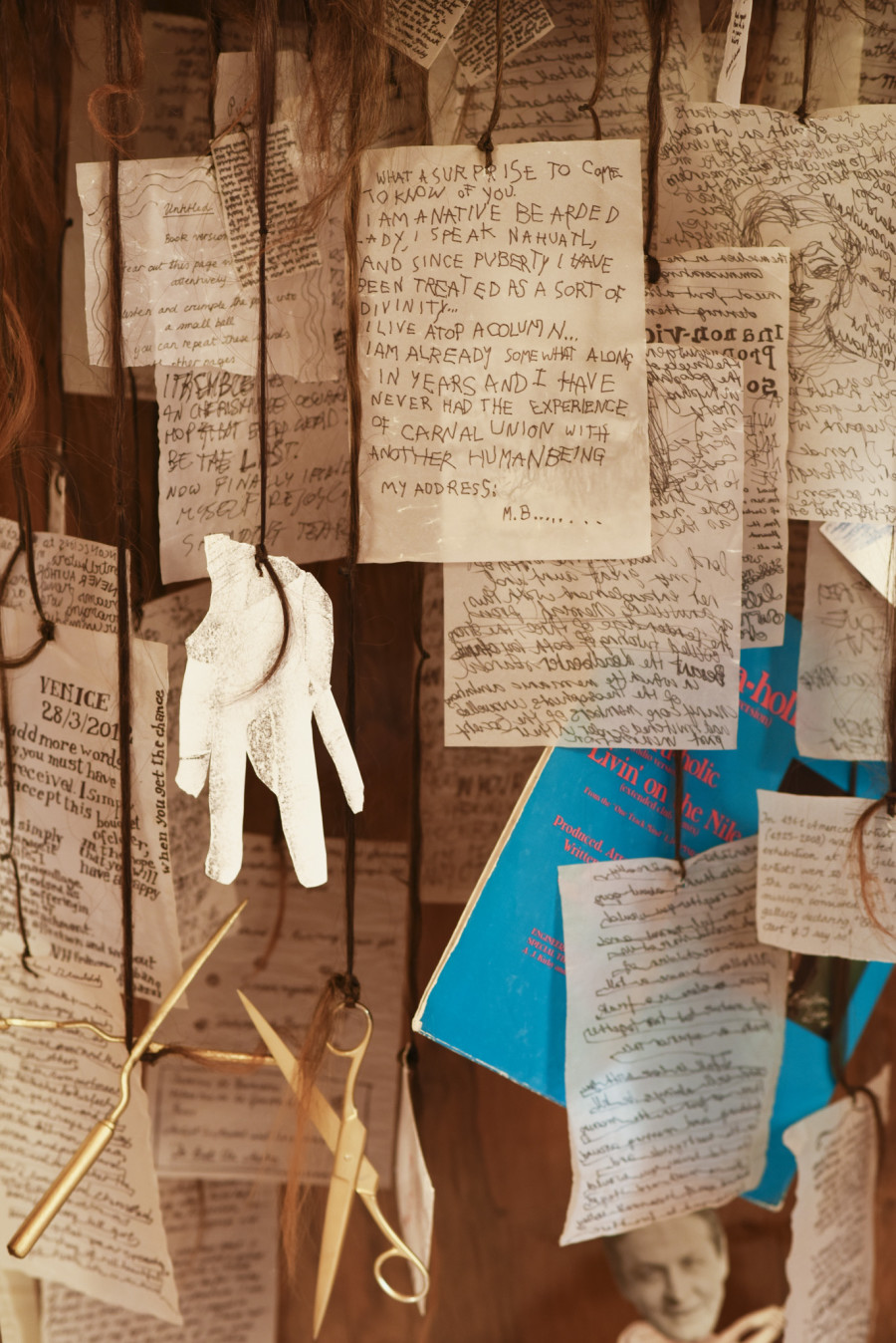 Exhibition view of Chiara Fumai, Poems I Will Never Release (2007–2017) at Centre d’Art Contemporain Genève (November 4, 2020‒February 28, 2021). © Centre d’Art Contemporain Genève. Photo: Mathilda Olmi