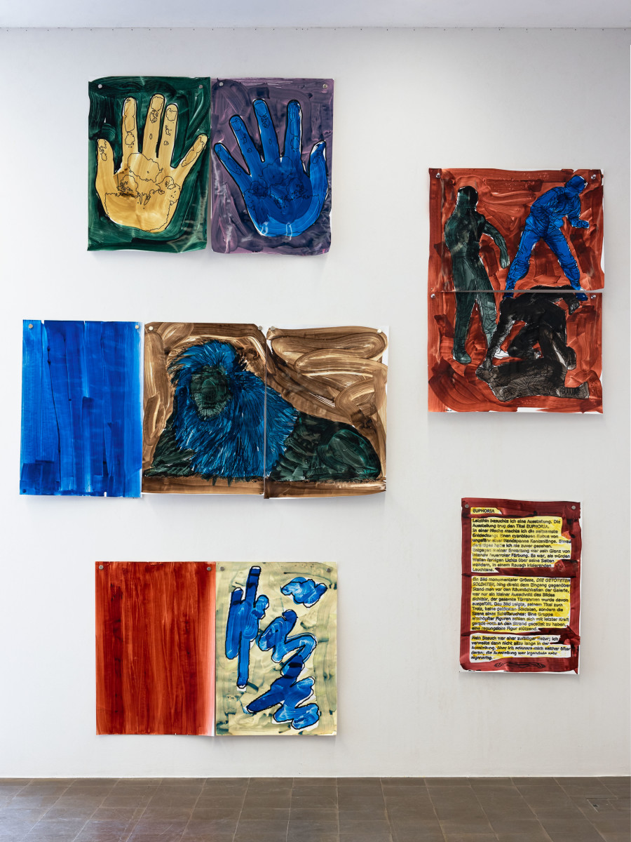 Exhibition view, Cantonale Berne Jura 2021, Kunsthaus Pasquart. Fotos : Thalles Piaget